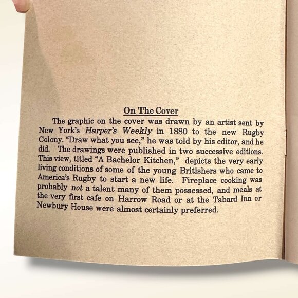 Recipes From Rugby Booklet - Historic Recipes & Local Specialties From Rugby TN - Picture 10 of 12